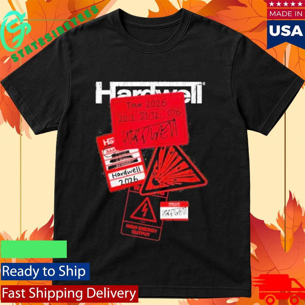 Revealed Hardwell Sticker Tee Unisex T-shirt, Sweatshirt, Hoodie (1)
