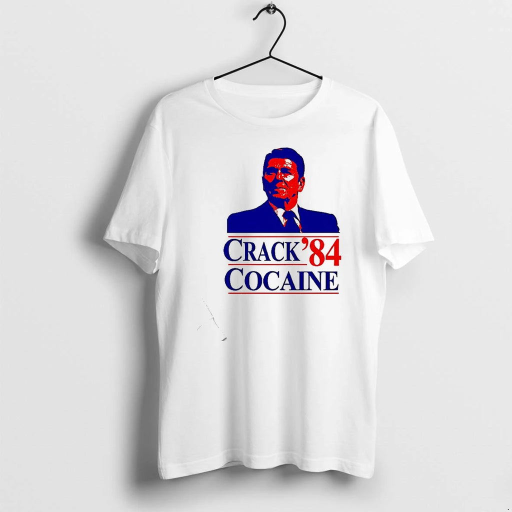 Ronald Reagan Crack Cocaine 84 Tshirts Sweater
