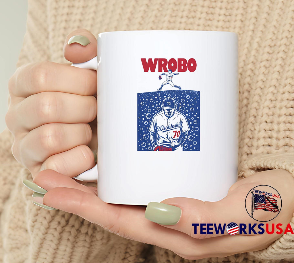 Roto Wear Players Wrobo Wrobleski 70 Pitching Baseball T-Shirt