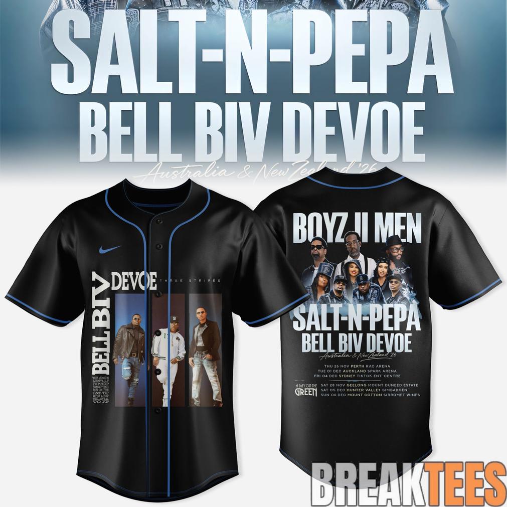 SALT-N-PEPA • BOYZ II MEN • BELL BIV DEVOE Special Baseball Jersey