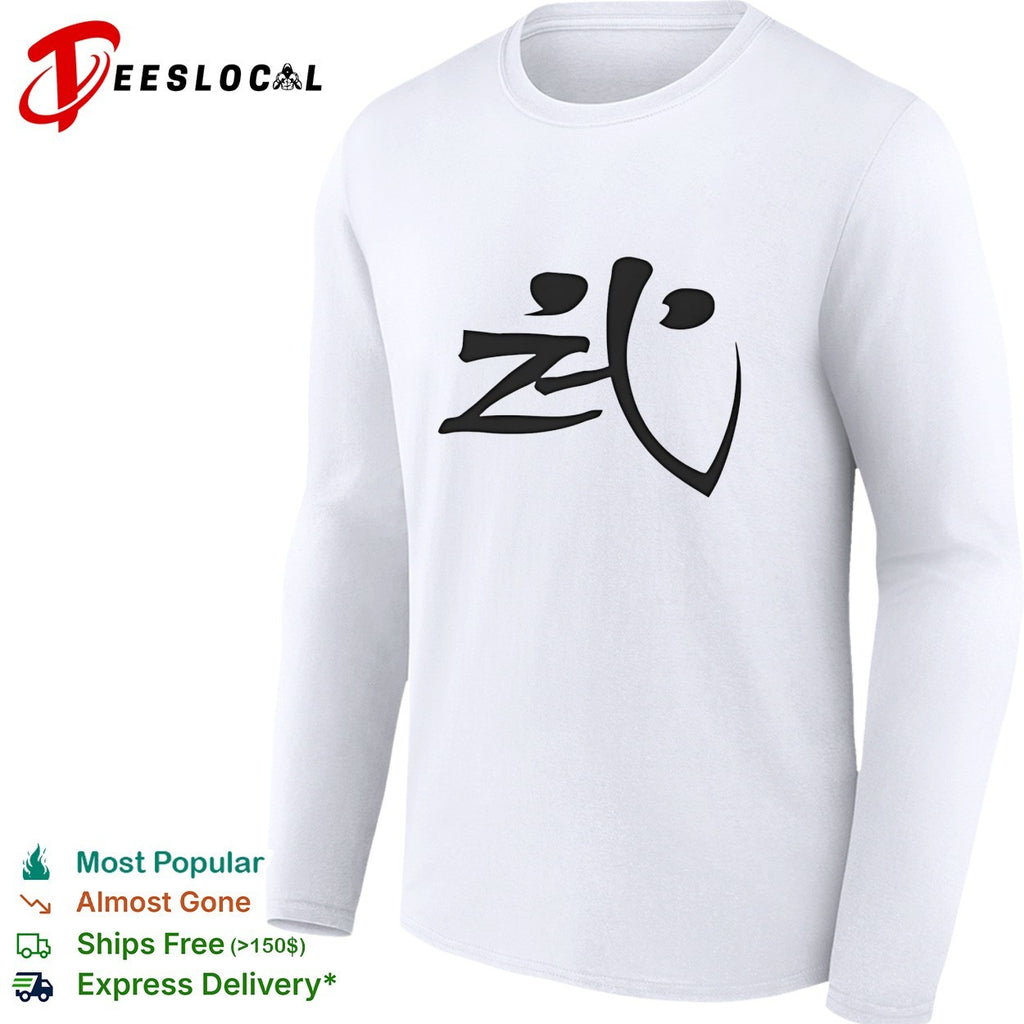 Samurai Kanji Warrior text shirt
