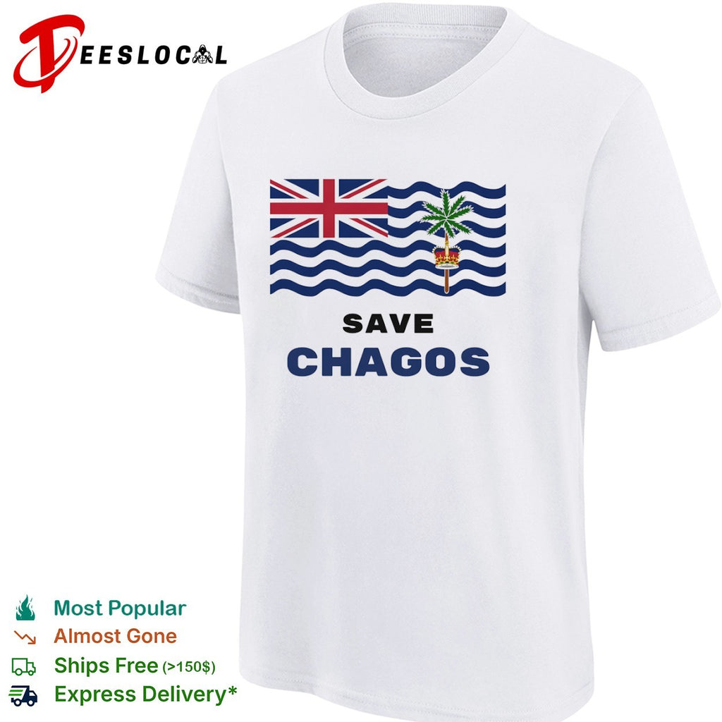 Save Chagos British Indian Ocean Territory Flag shirt