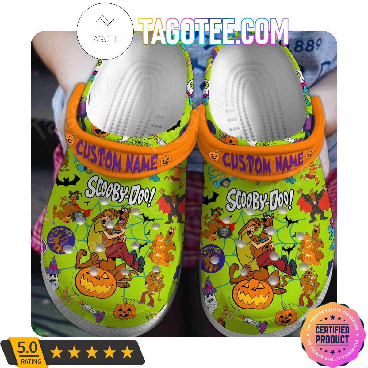 Scooby-doo Halloween Custom Crocs Clogs