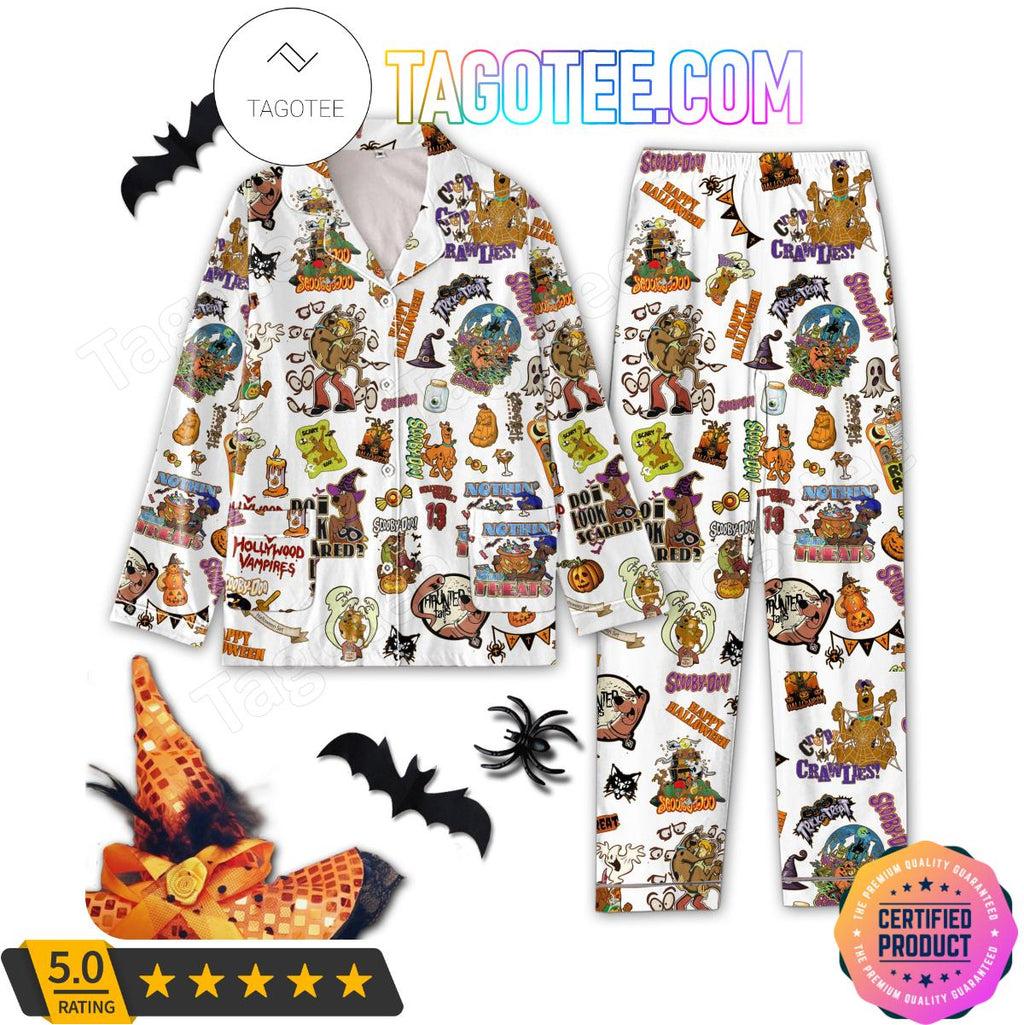 Scooby-doo Halloween Trick Or Treat Women’s Pajamas Set
