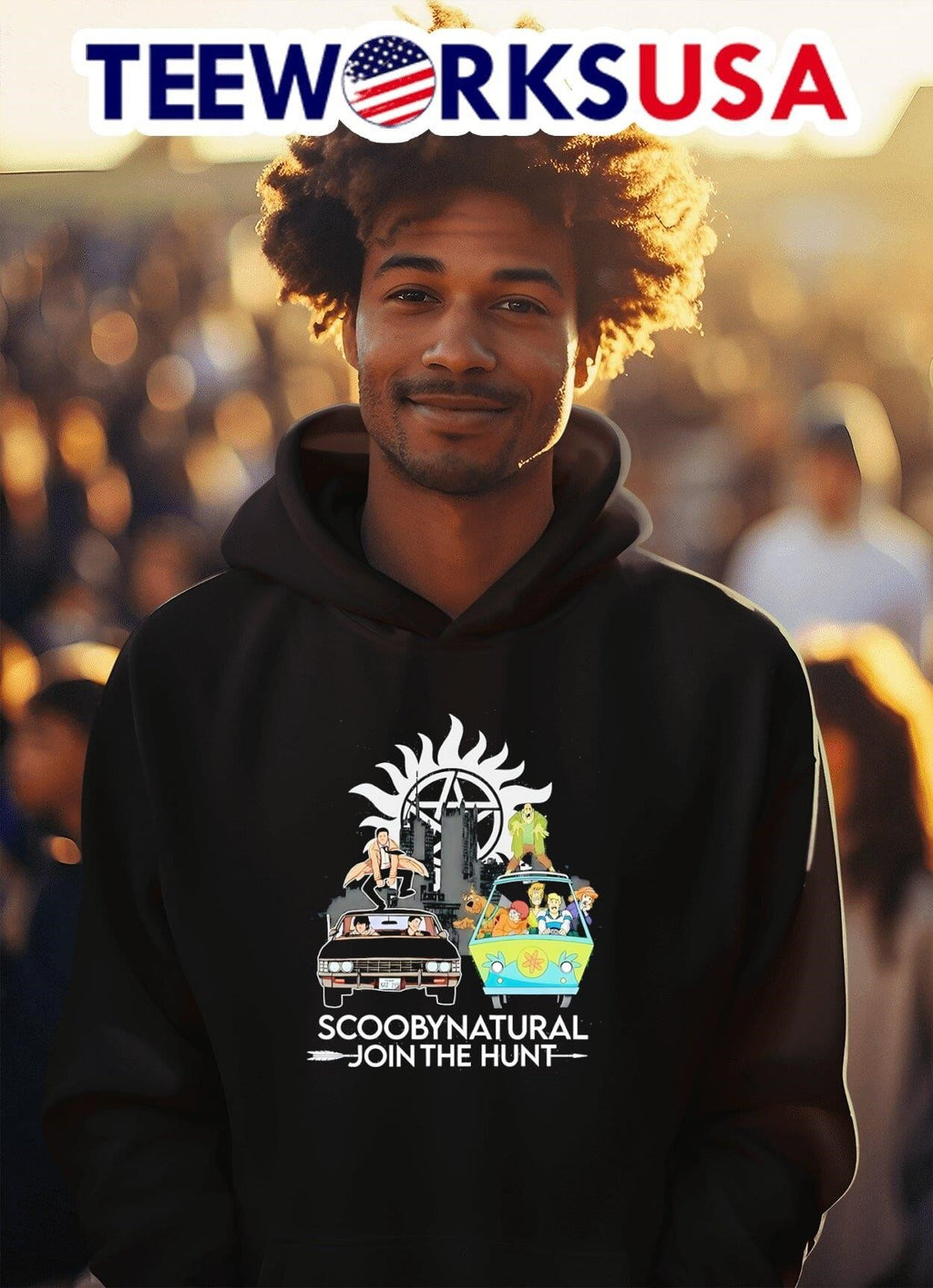 Scoobynatural Join The Hunt Supernatural And Scooby-Doo Characters Shirt