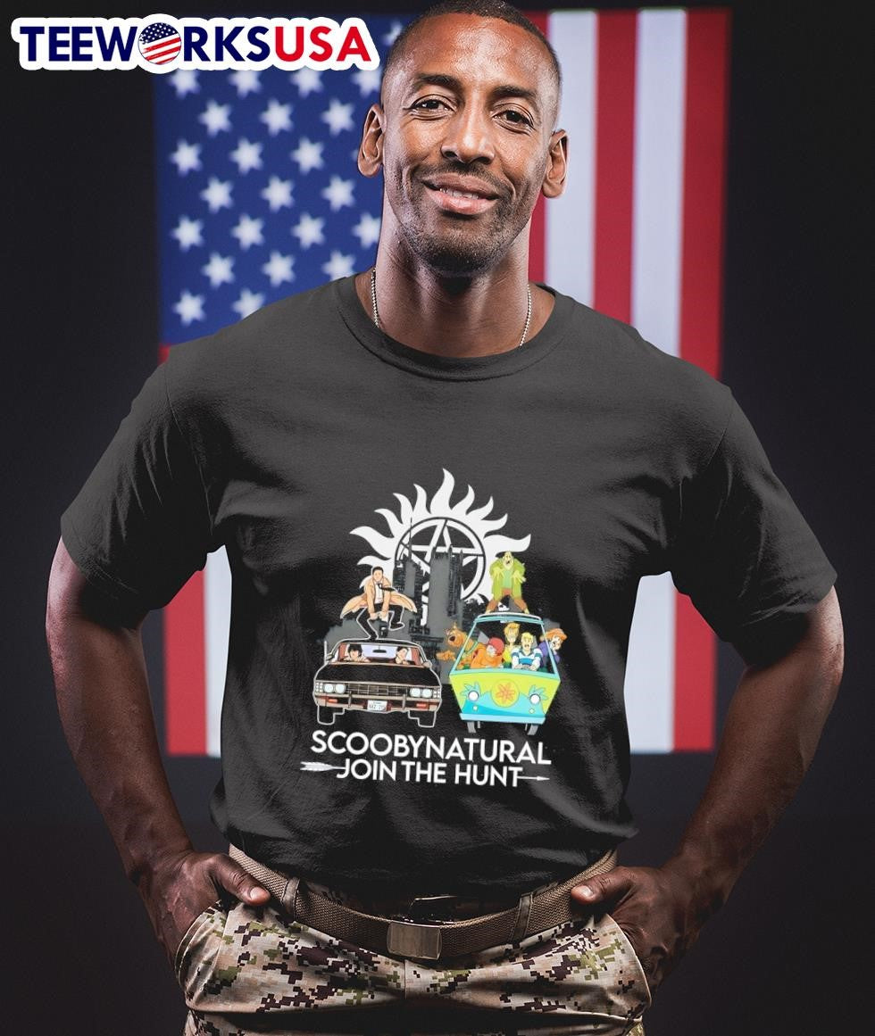 Scoobynatural Join The Hunt Supernatural And Scooby-Doo Characters Shirt