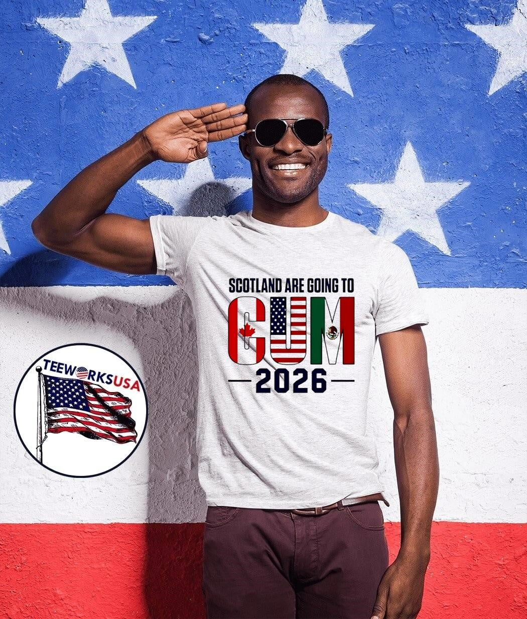 Scotland Are Going to CUM 2026 World Cup T-Shirt
