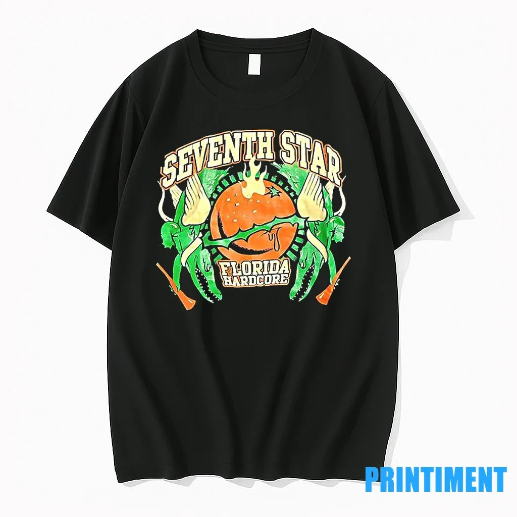 Seventh Star Florida Hardcore Tshirts Sweater Unisex , , , Long Sleeve Tee