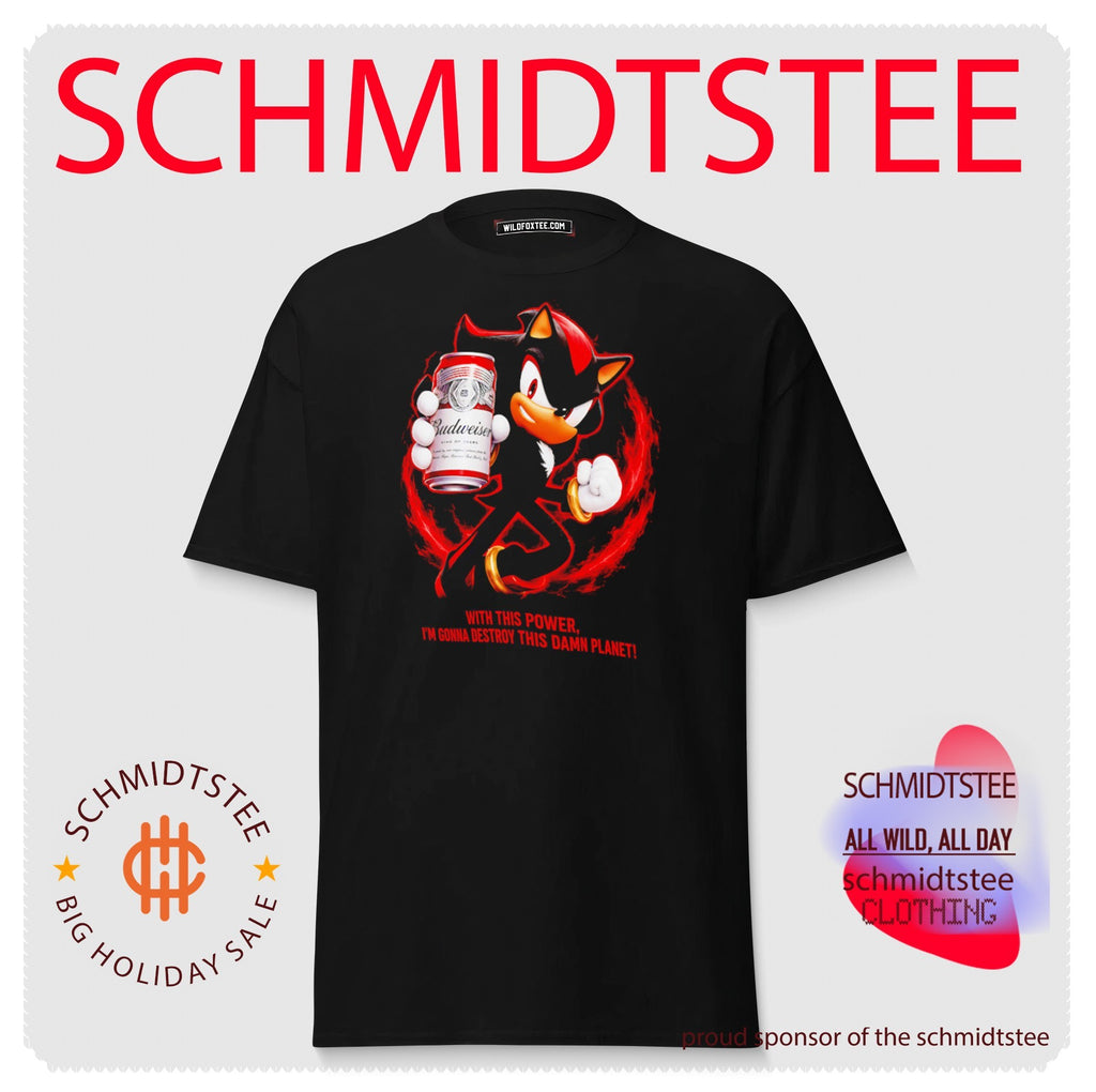 Shadow Budweiser Beer Destroy This Damn Planet Meme shirt