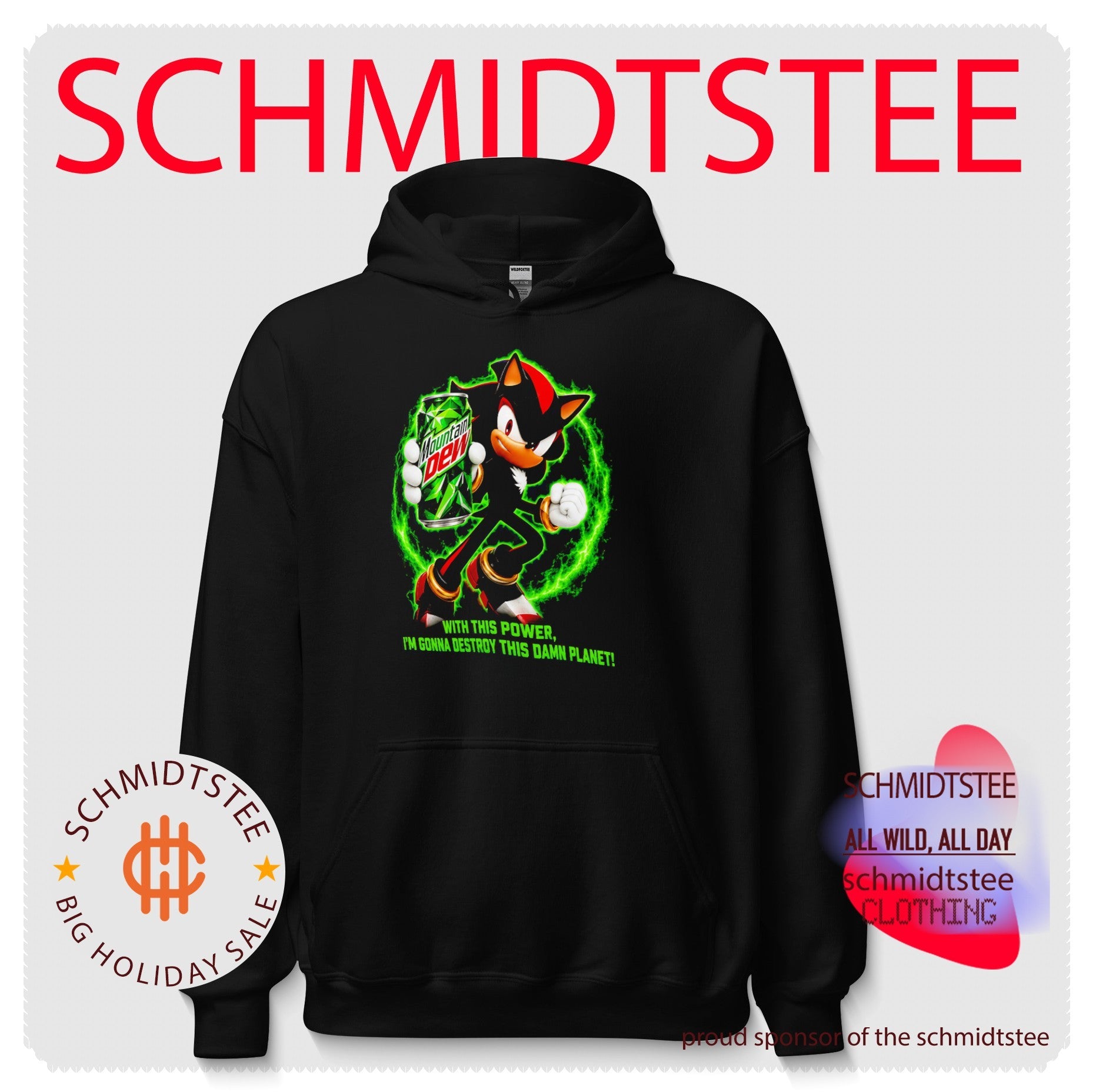 Shadow Mountain Dew Destroy This Damn Planet Gaming shirt