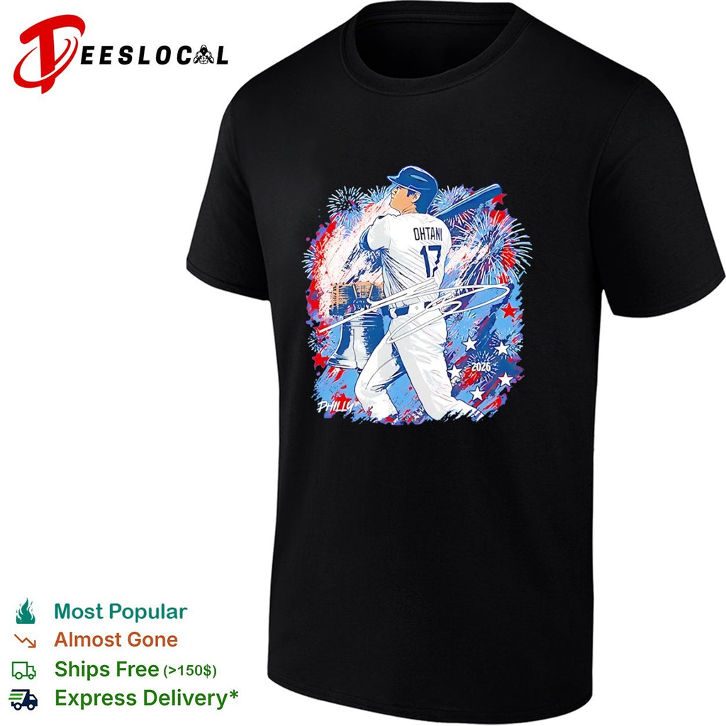 Shohei Ohtani Los Angeles Dodgers Philly 2026 Signature shirt