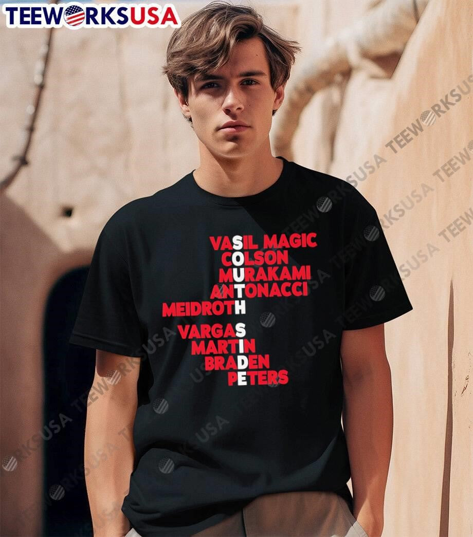 Shop The Southside Team Roster Collection Vasil Magic Colson Murakami Antonacci Meidroth Vargas Martin Braden Peters Shirt