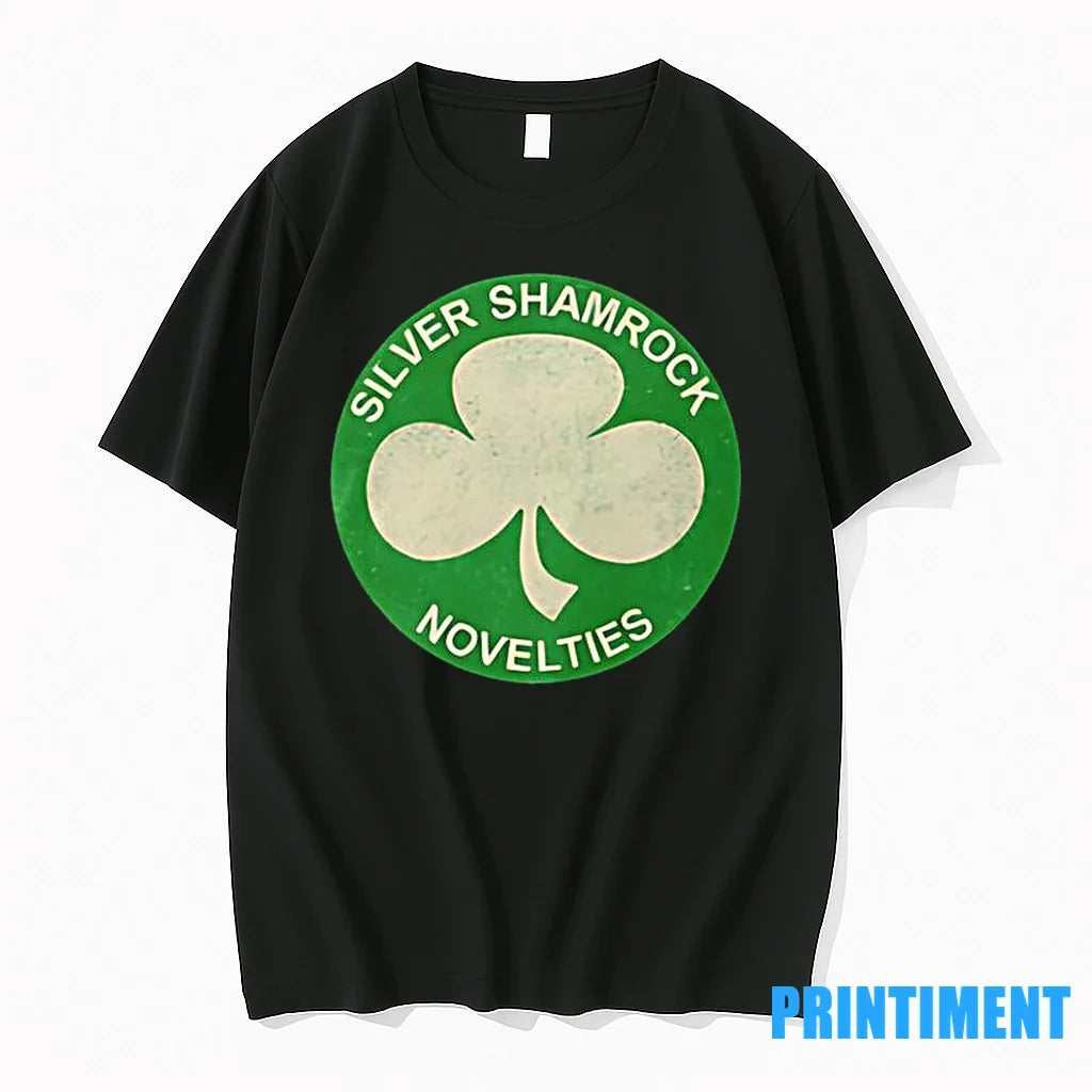 Silver Shamrock Logo Tshirts Sweater Unisex , , , Long Sleeve Tee