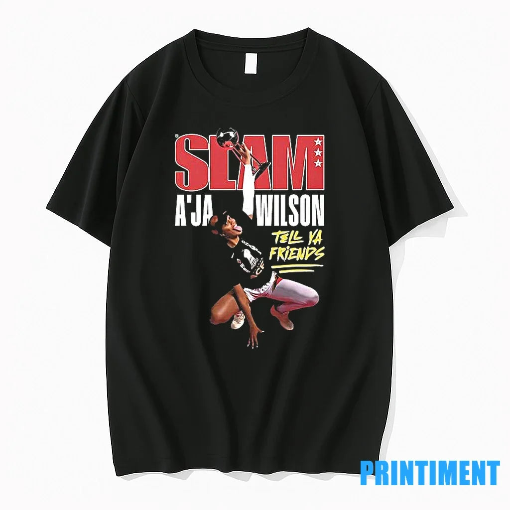 Slam Aja Wilson Tell Ya Friends Tshirts Sweater Unisex , , , Long Sleeve Tee