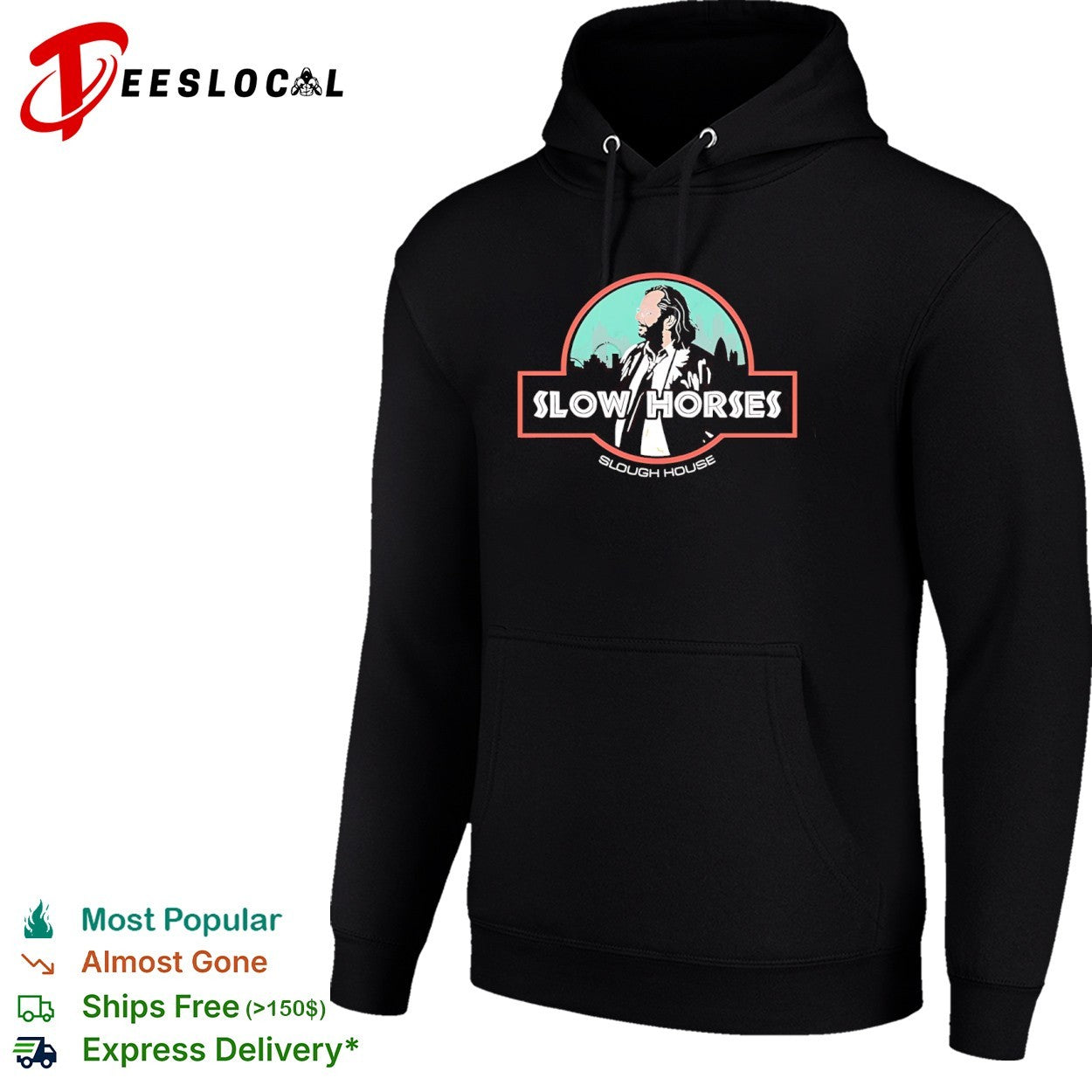 Slow Horses Slough House Logo Jackson Lamb shirt