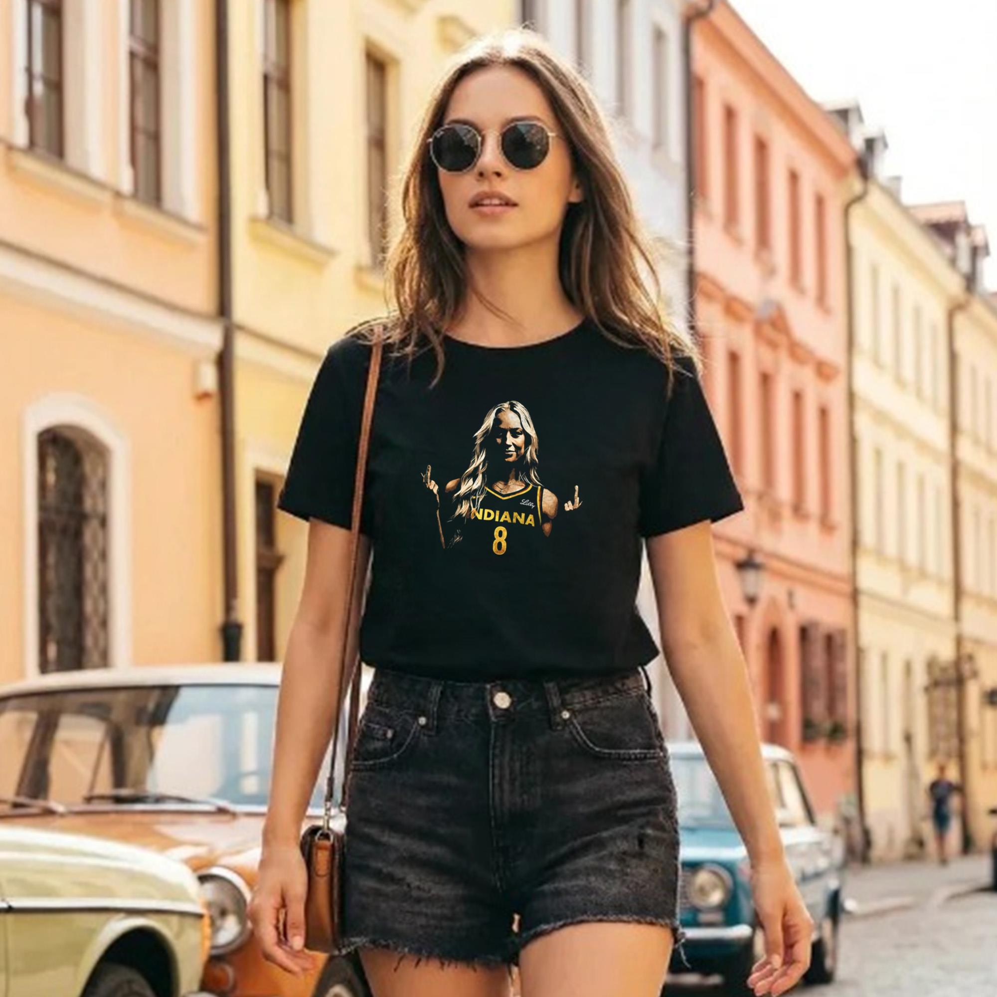Sophie Cunningham Middle Finger Shirt