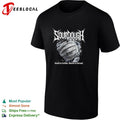 Sourdough death metal band style logo death is certain starter is eternal shirt