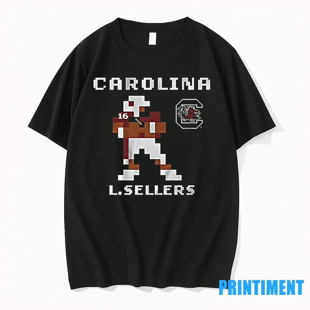 South Carolina Football Lanorris Sellers Retro Baller Video Games Tshirts Sweater Unisex , , , Long Sleeve Tee
