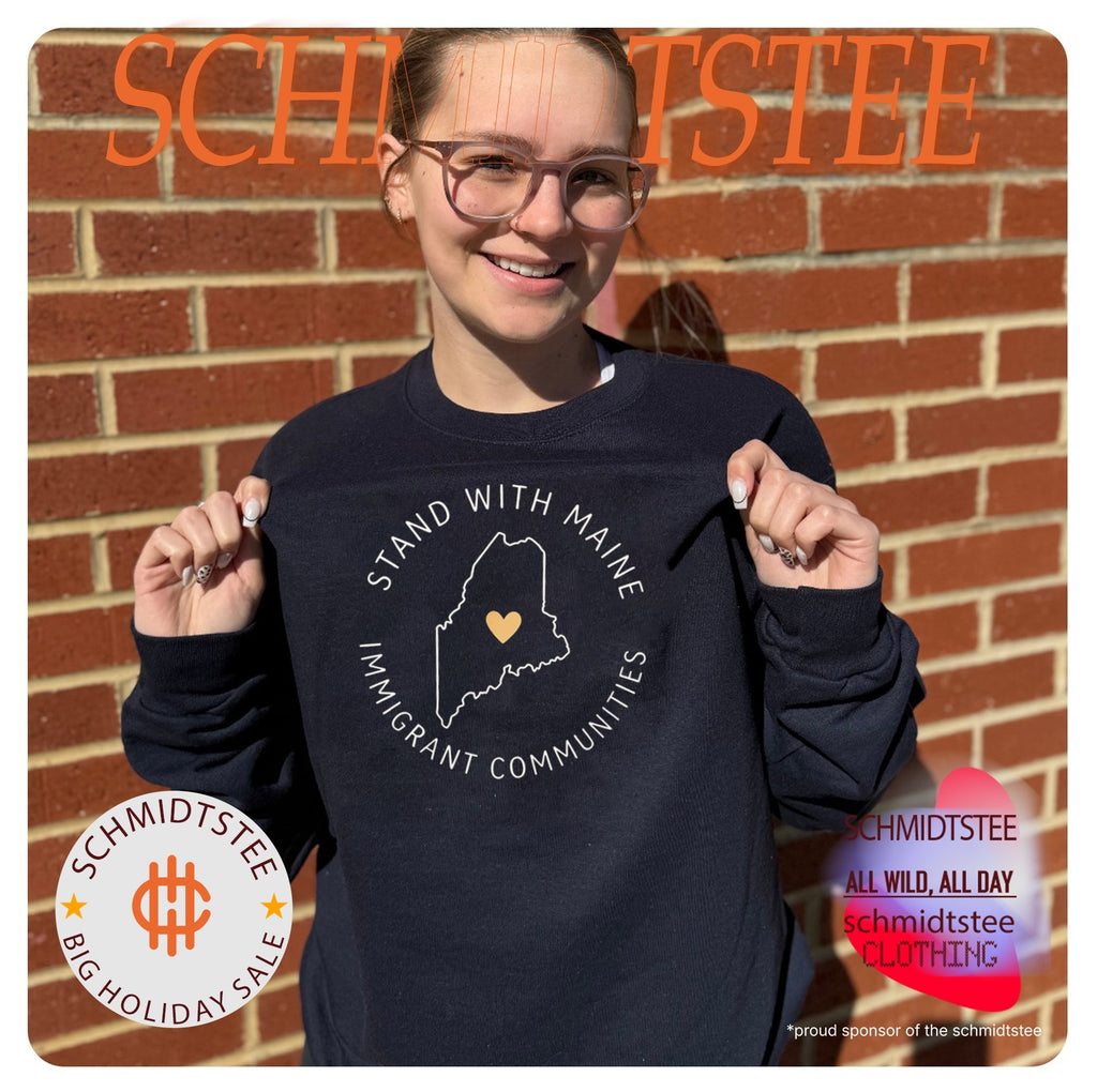 Stand With Maine Immigrant Communities Solidarity shirt