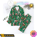 Starbucks I Believe In Santa And Coffee Shirt Pant PJ Pajamas Set