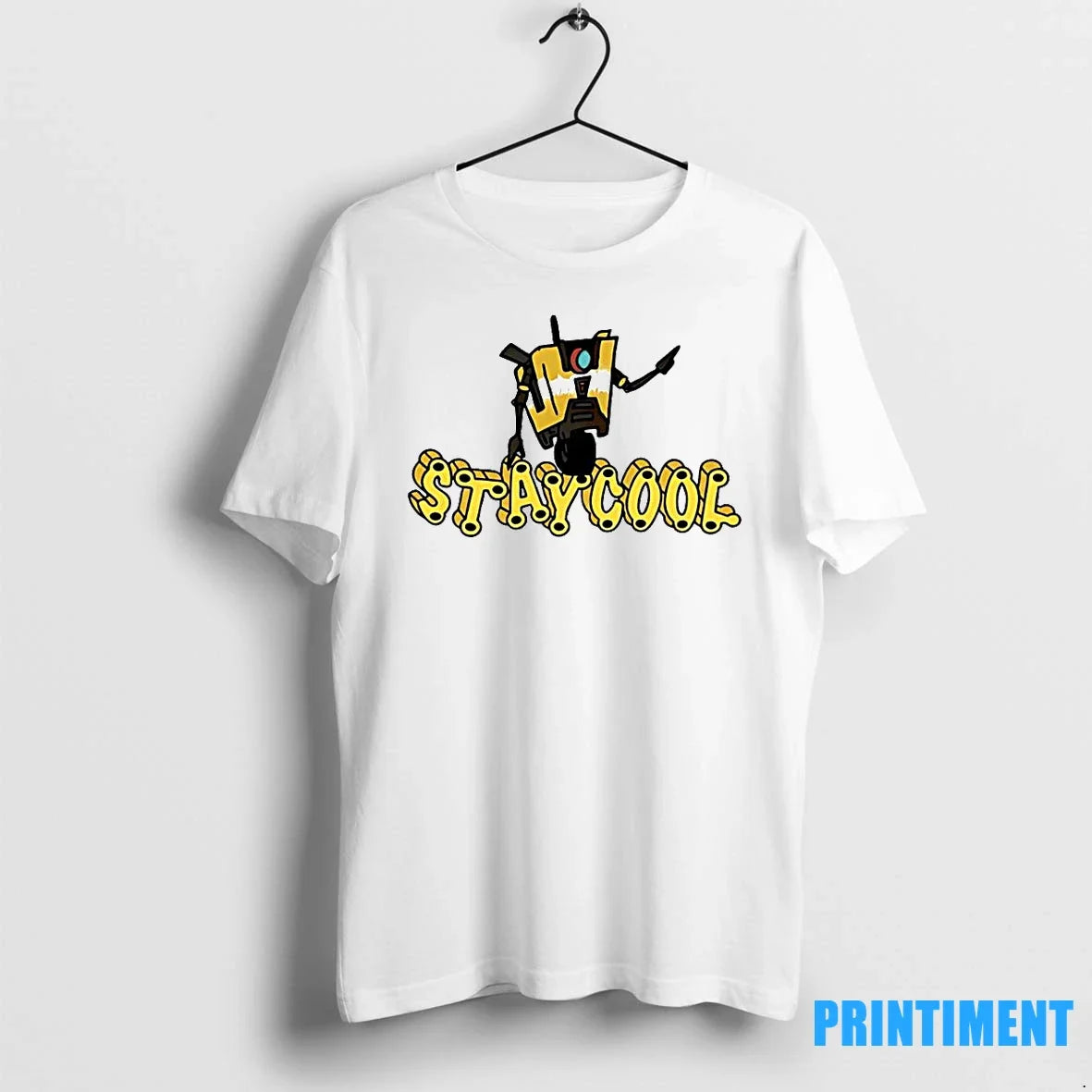 Staycool Borderlands Claptrap Logo Sweater Tee Unisex T-shirt, Sweatshirt, Hoodie (1)