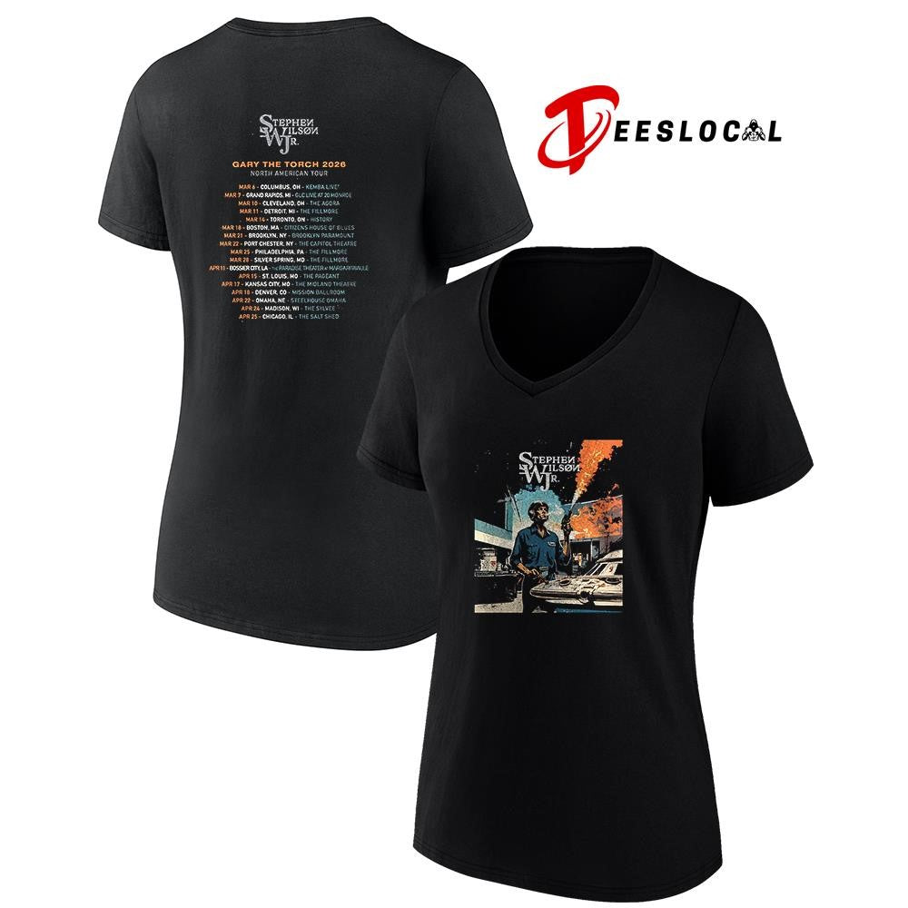 Stephen Wilson Jr Gary The Torch 2026 dates schedule graphic shirt