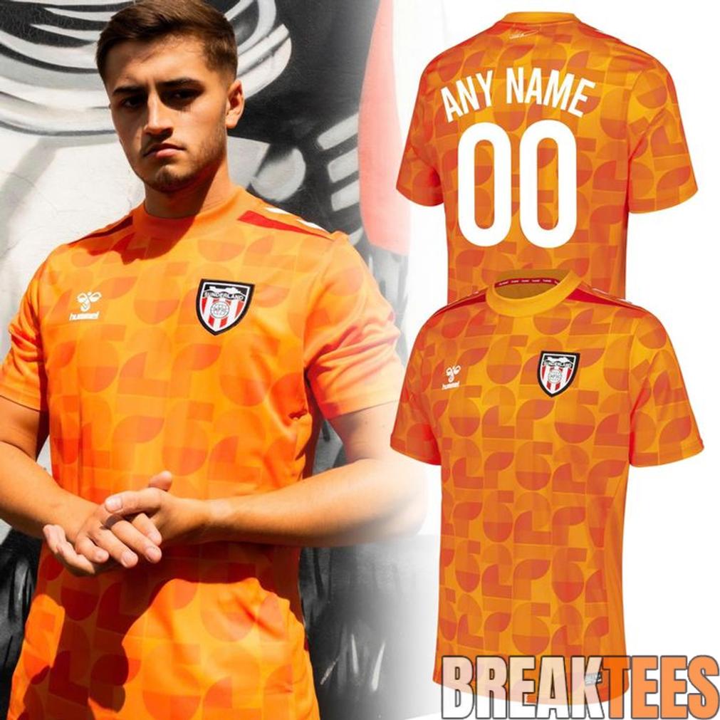 Sunderland AFC 2026-2027 ‘Montgomery Collection’ Orange Jersey