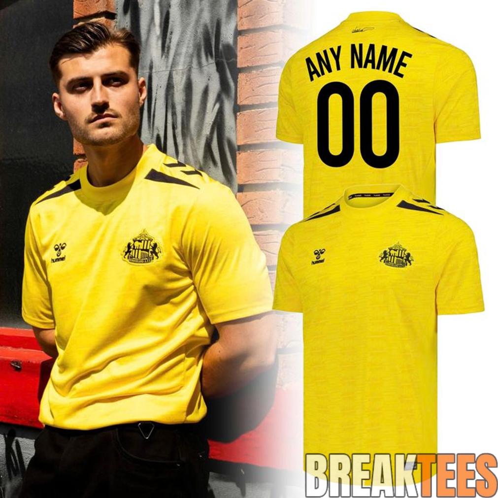 Sunderland AFC 2026-2027 ‘Montgomery Collection’ Yellow Jersey