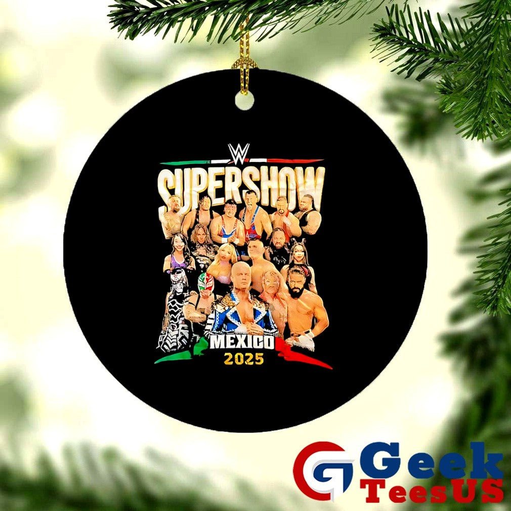 Super show México 2025 graphic shirt