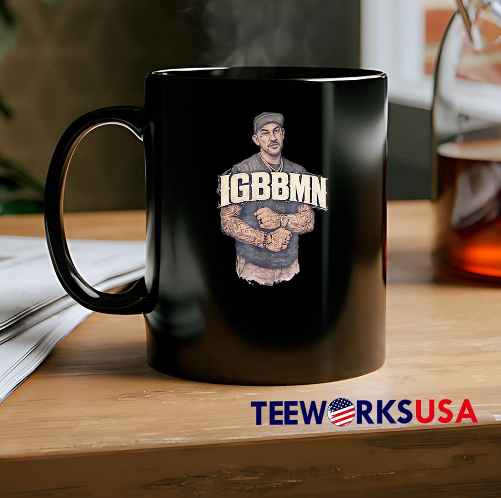 Tattooed Man Wearing IGBBMN shirt