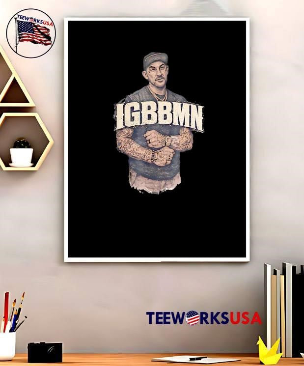Tattooed Man Wearing IGBBMN shirt