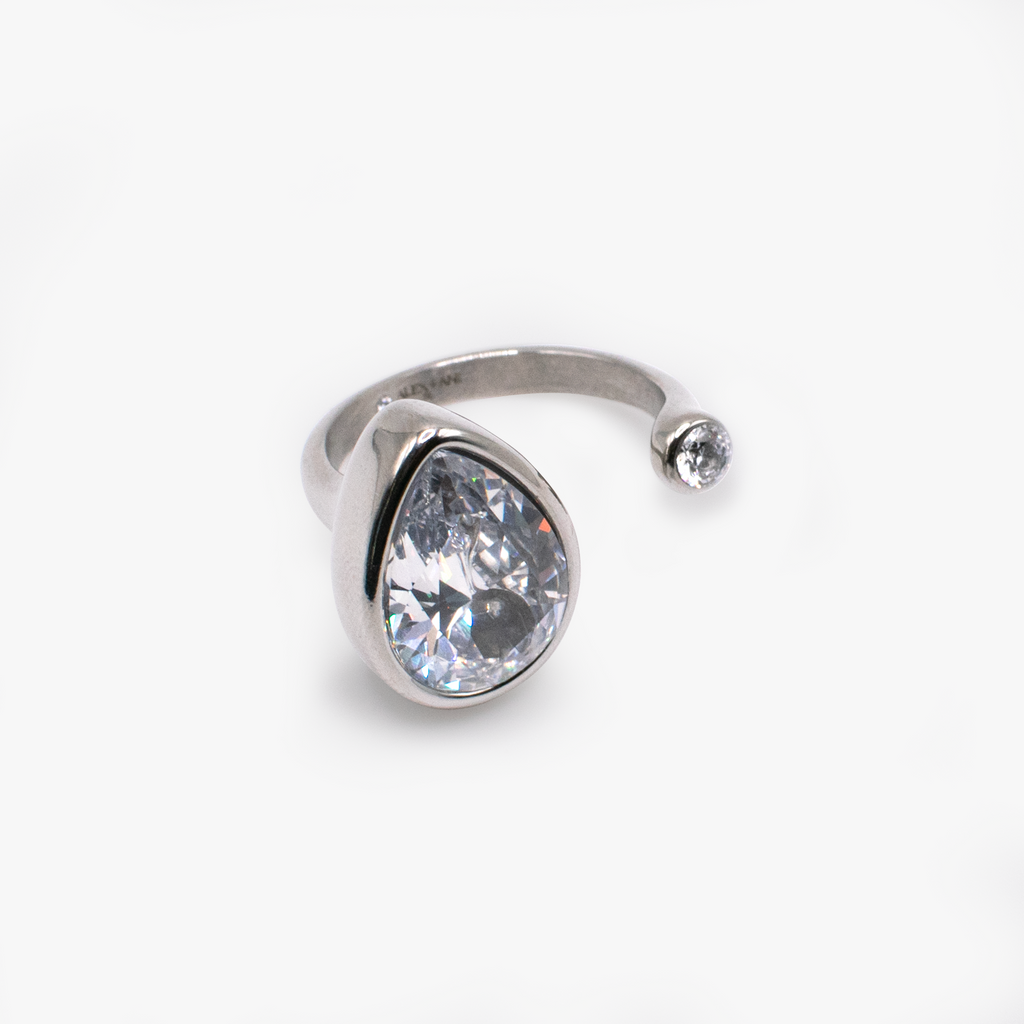 Teardrop Crystal Ring T-Shirts