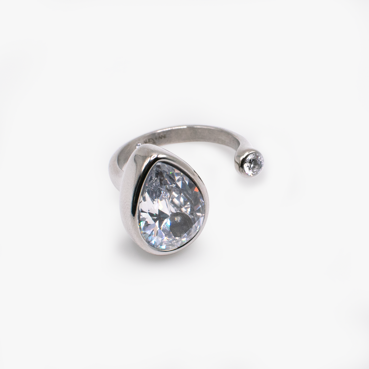 Teardrop Crystal Ring T-Shirts