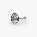 Teardrop Crystal Ring T-Shirts