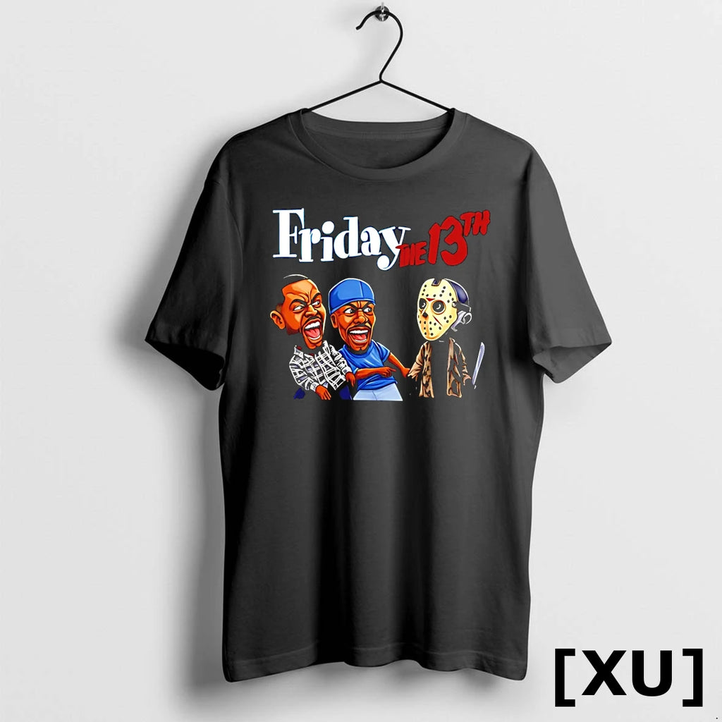 The 13th Horror Jason Deebo Killer Smokey Friday Movie Halloween Tshirts Sweater