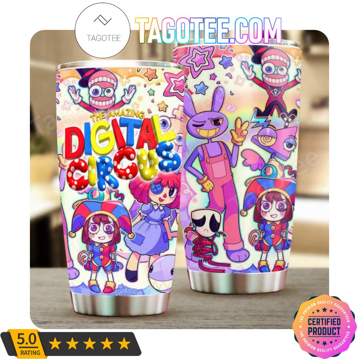 The Amazing Digital Circus Tumbler