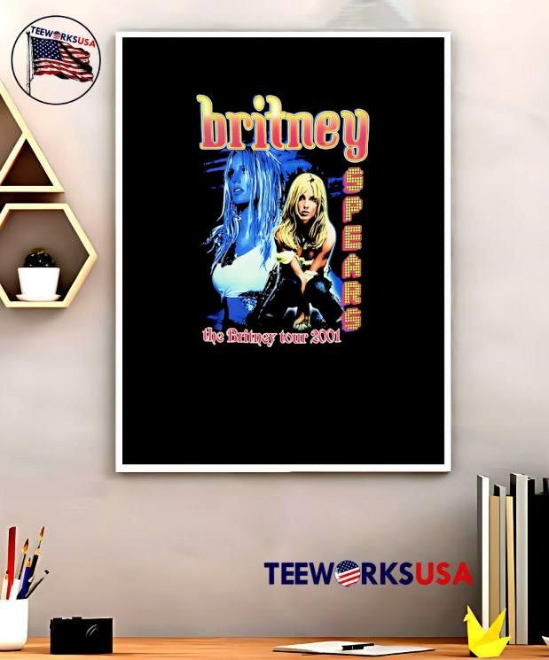 The Britney Tour 2001 Spears Britney T-Shirt