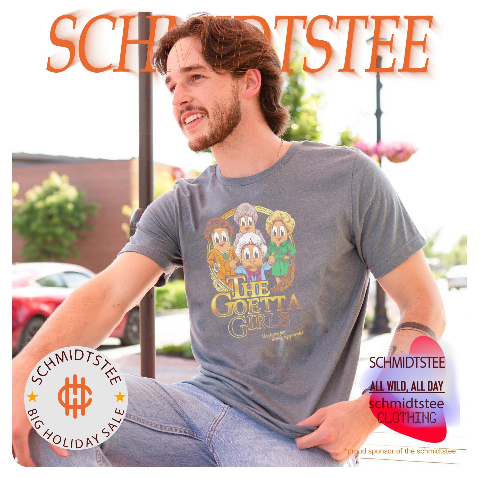 The Goetta GIrls ’80s Miami style shirt