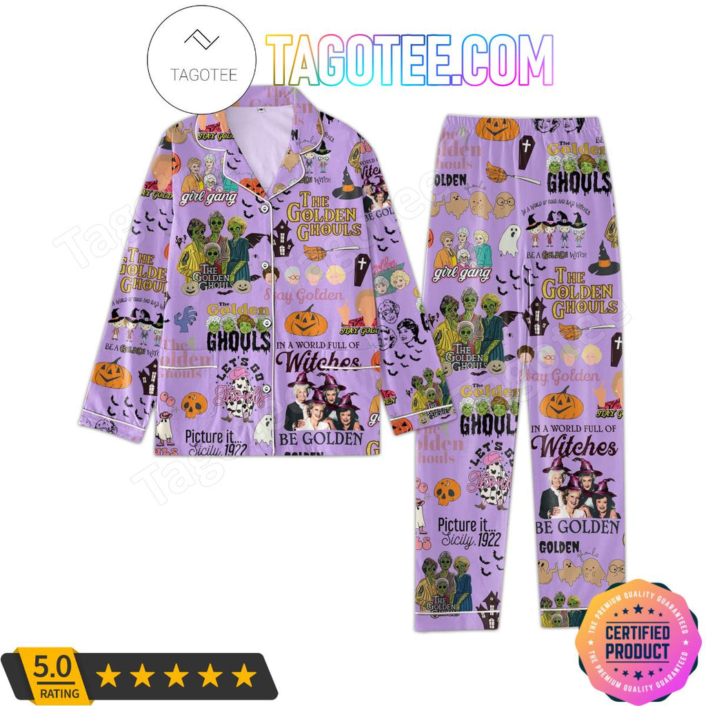 The Golden Ghouls Women’s Pajamas Set