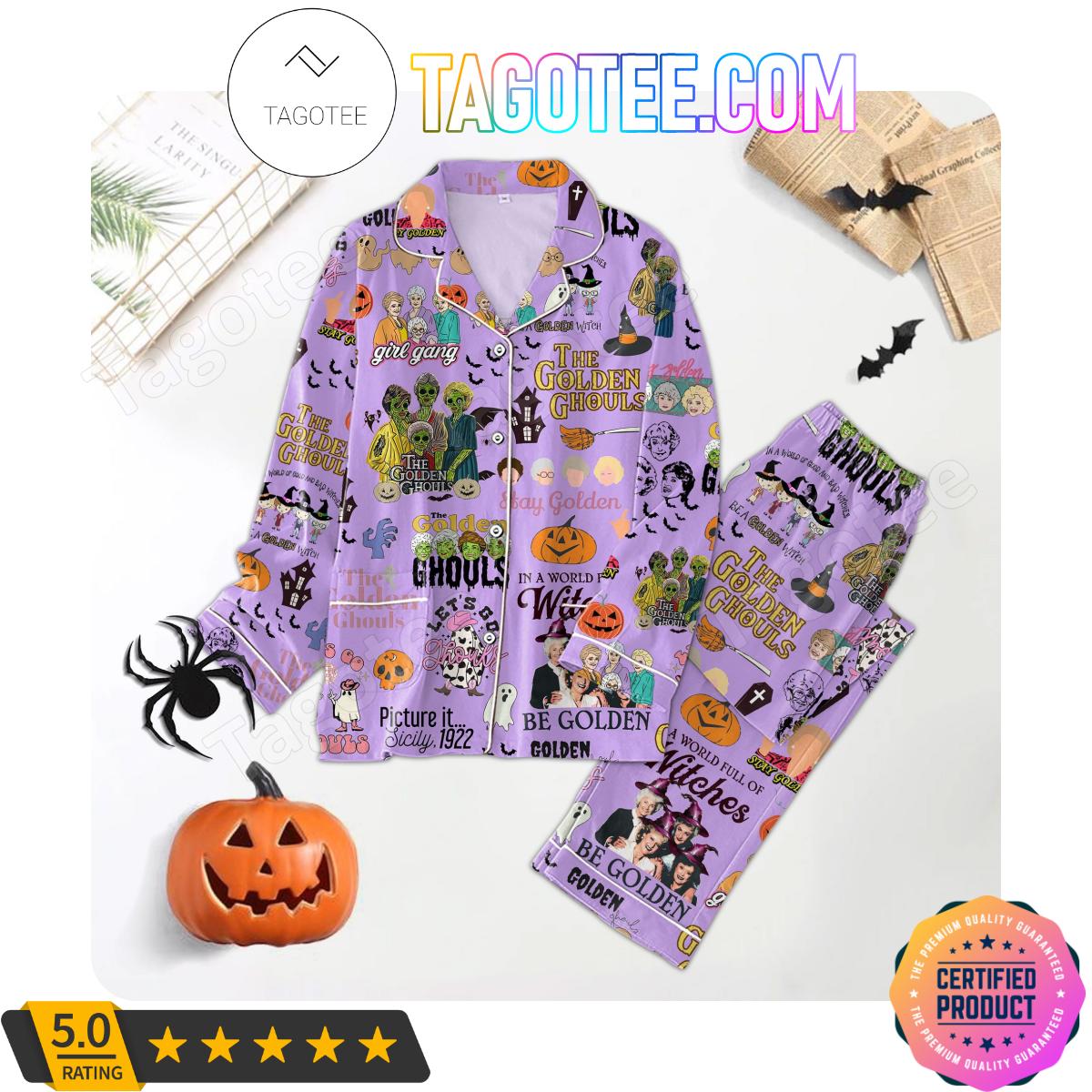 The Golden Ghouls Women’s Pajamas Set