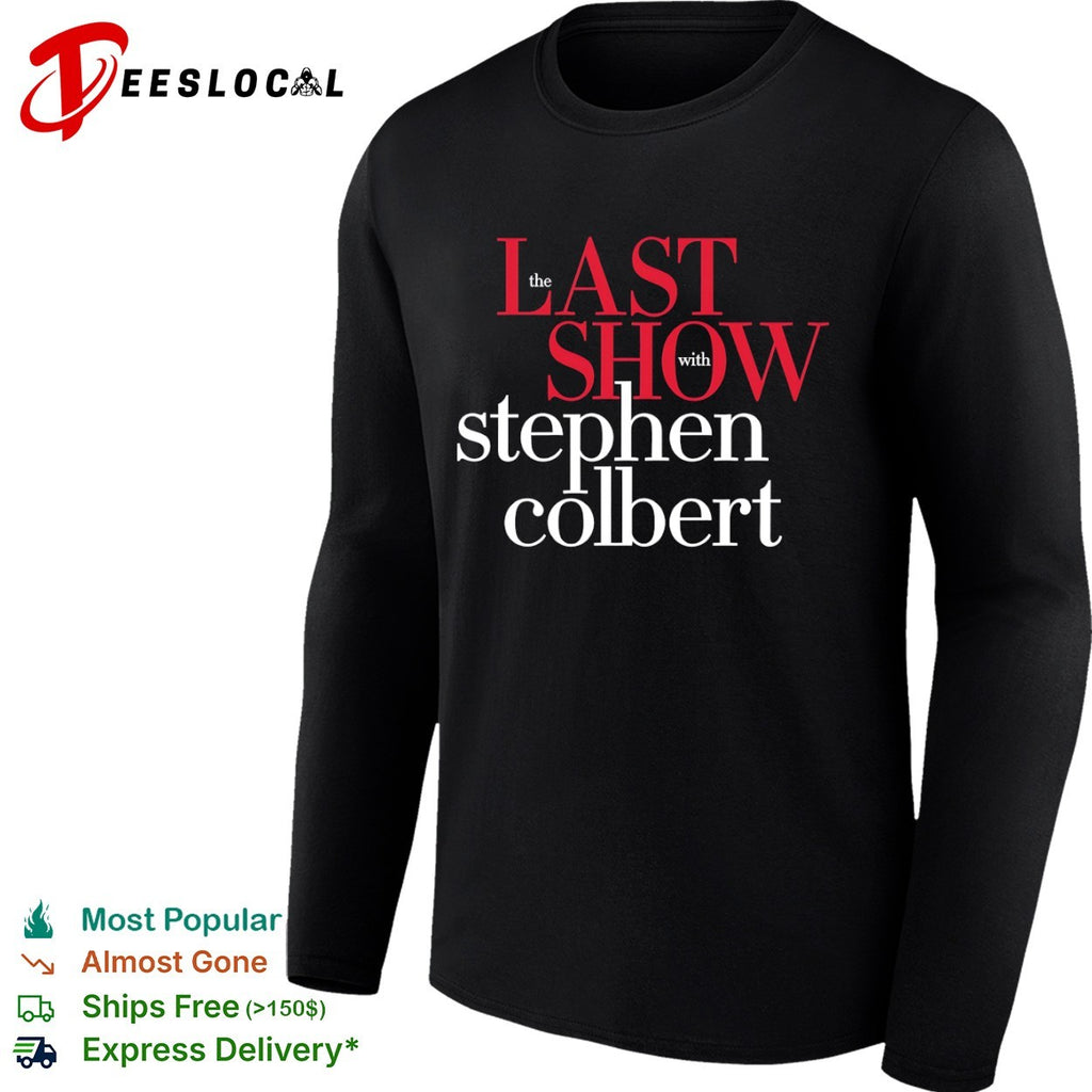 The Late Show with Stephen Colbert CBS Comedy shirt