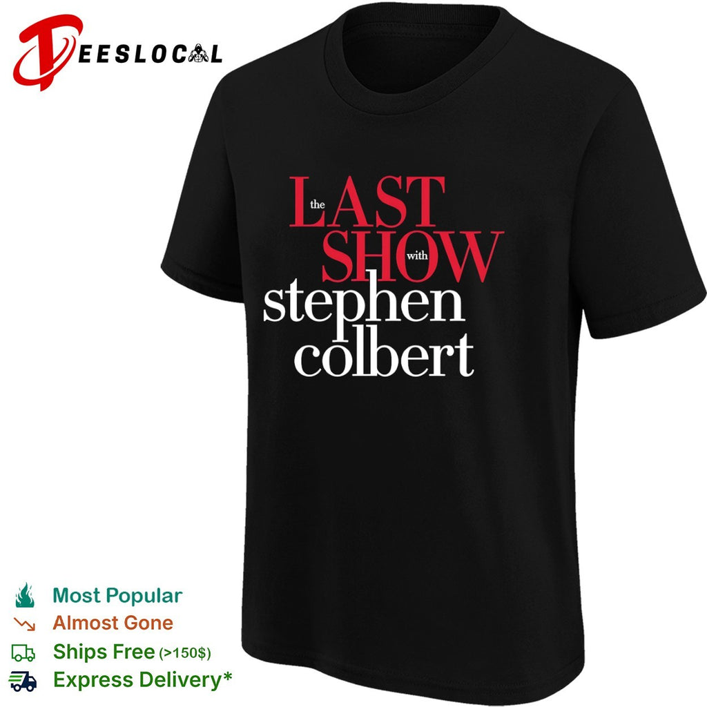 The Late Show with Stephen Colbert CBS Comedy shirt