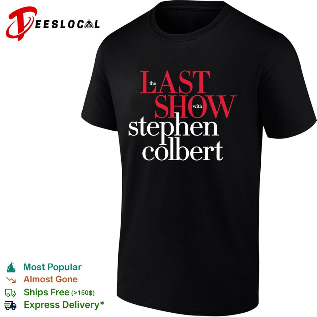 The Late Show with Stephen Colbert CBS Comedy shirt