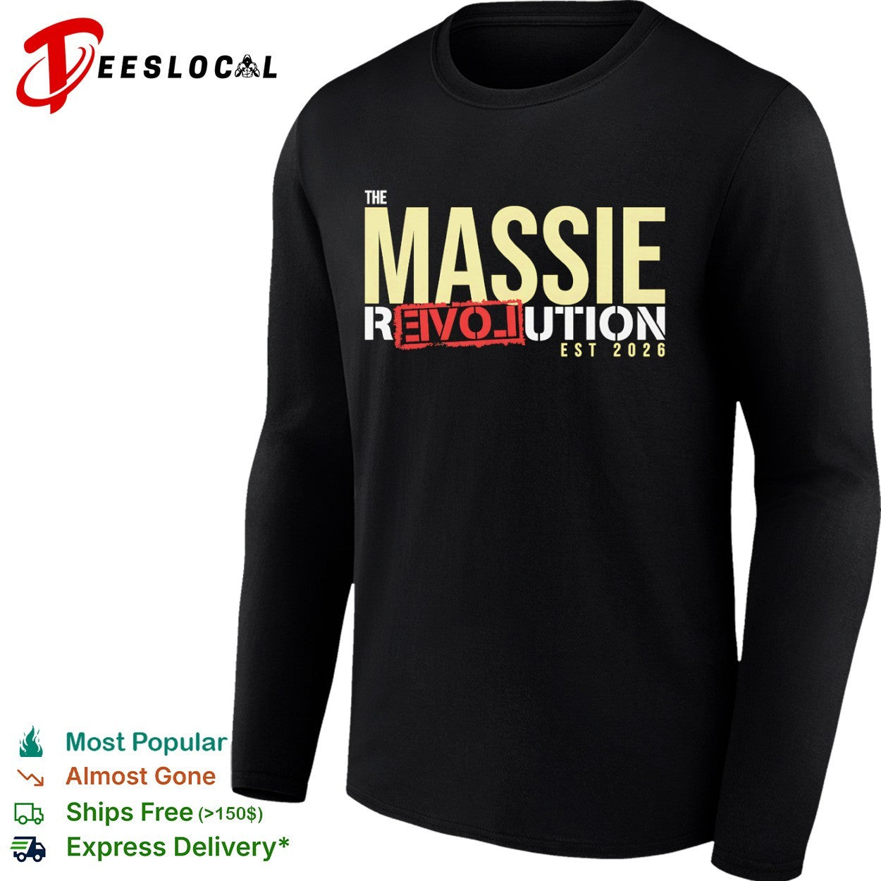 The Massie Revolution Est 2026 Political Movement shirt