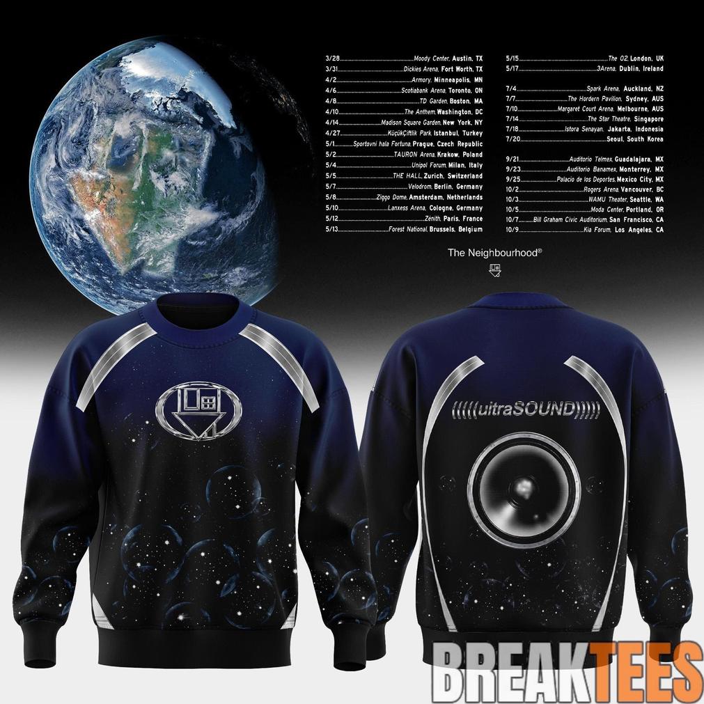 The Neighbourhood The Wourld Tour 2026 Limited Sweatshirt