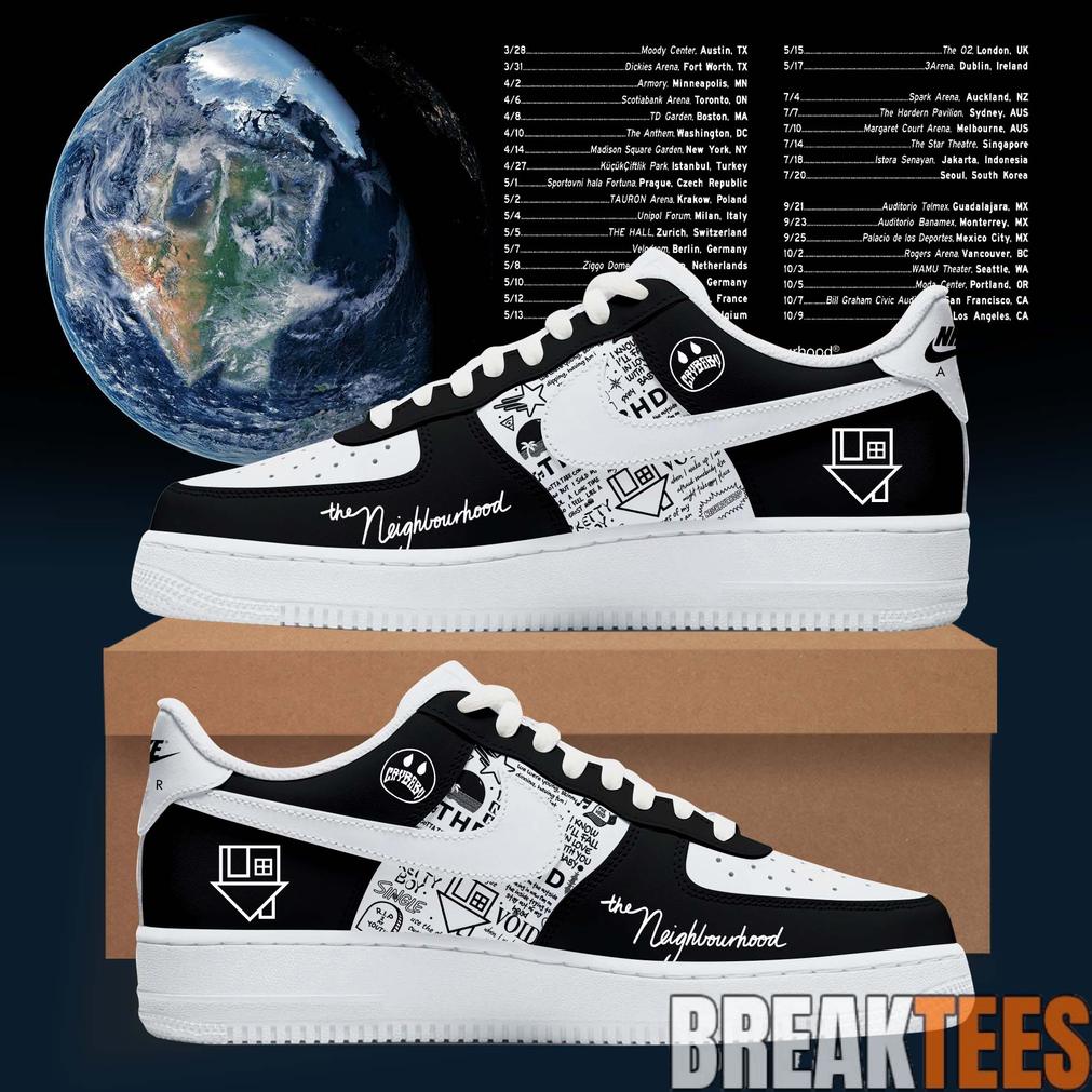 The Neighbourhood “ULTRASOUND” World Tour 2026 AF1 Shoes