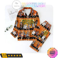 The Nightmare Before Christmas Halloween Pattern Pajama Sets Sleepwear