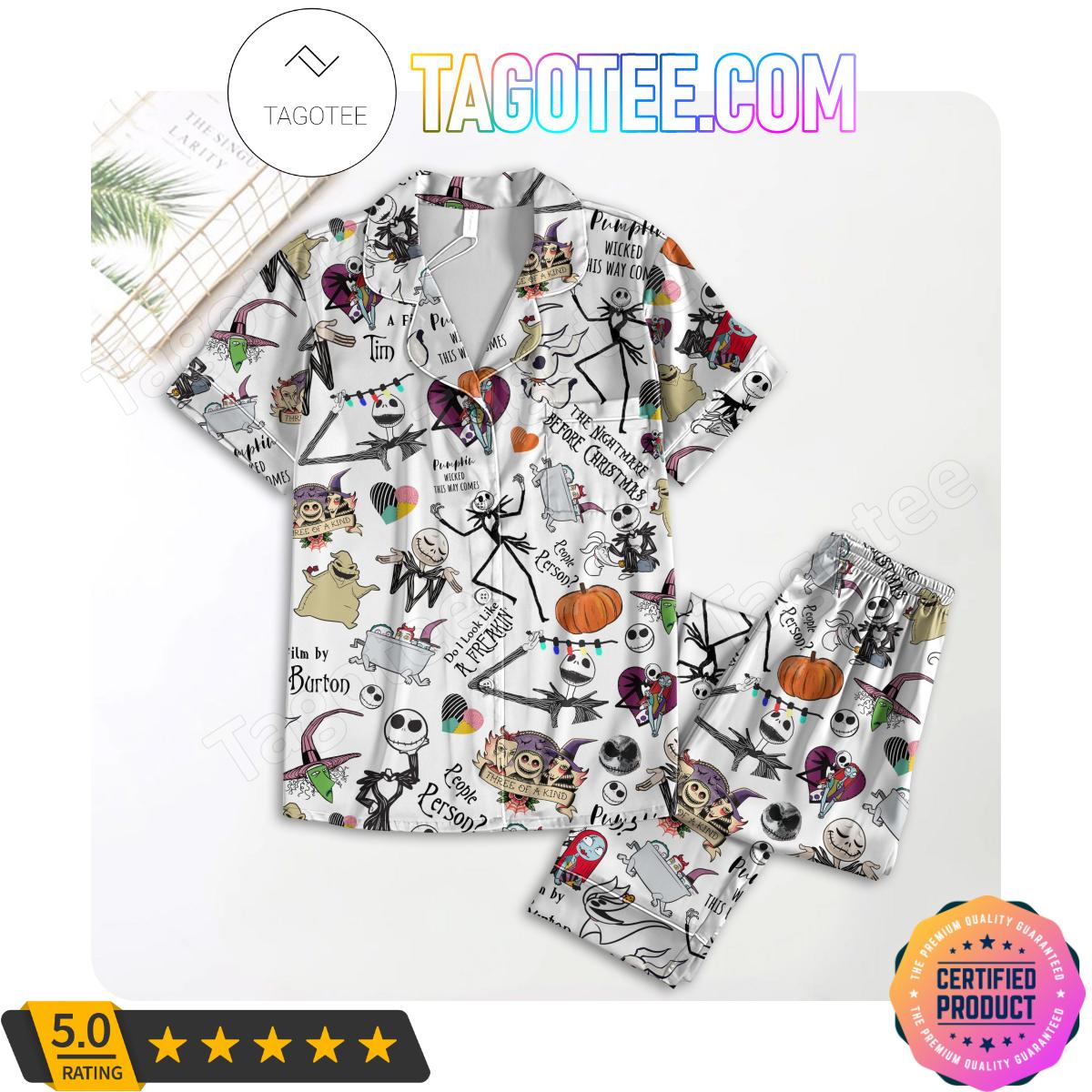 The Nightmare Before Christmas Women’s Pajamas Set