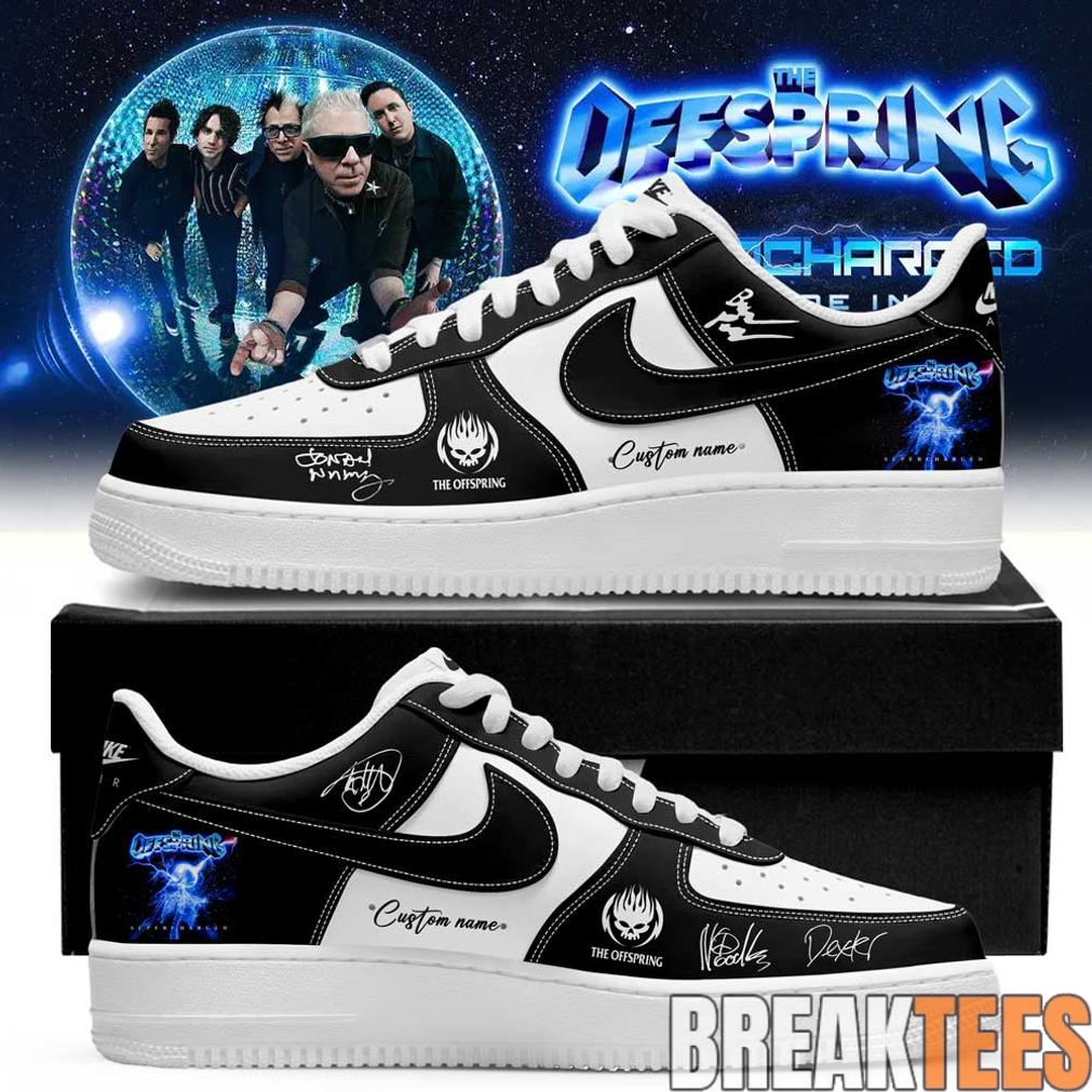 The Offspring SUPERCHARGED North American Tour Custom Edition AF1 Shoes