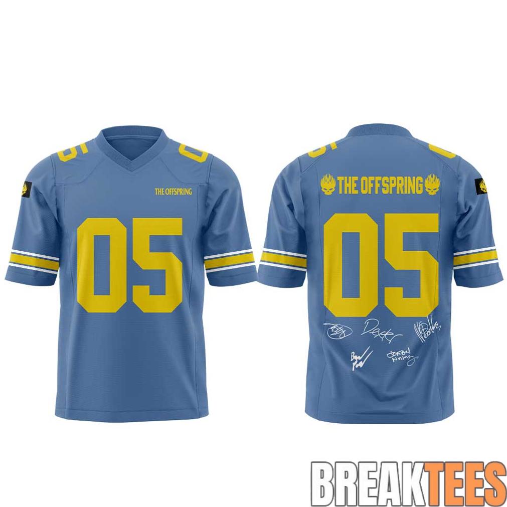 The Offspring SUPERCHARGED Worldwide in ’26 North American Tour Football Jersey